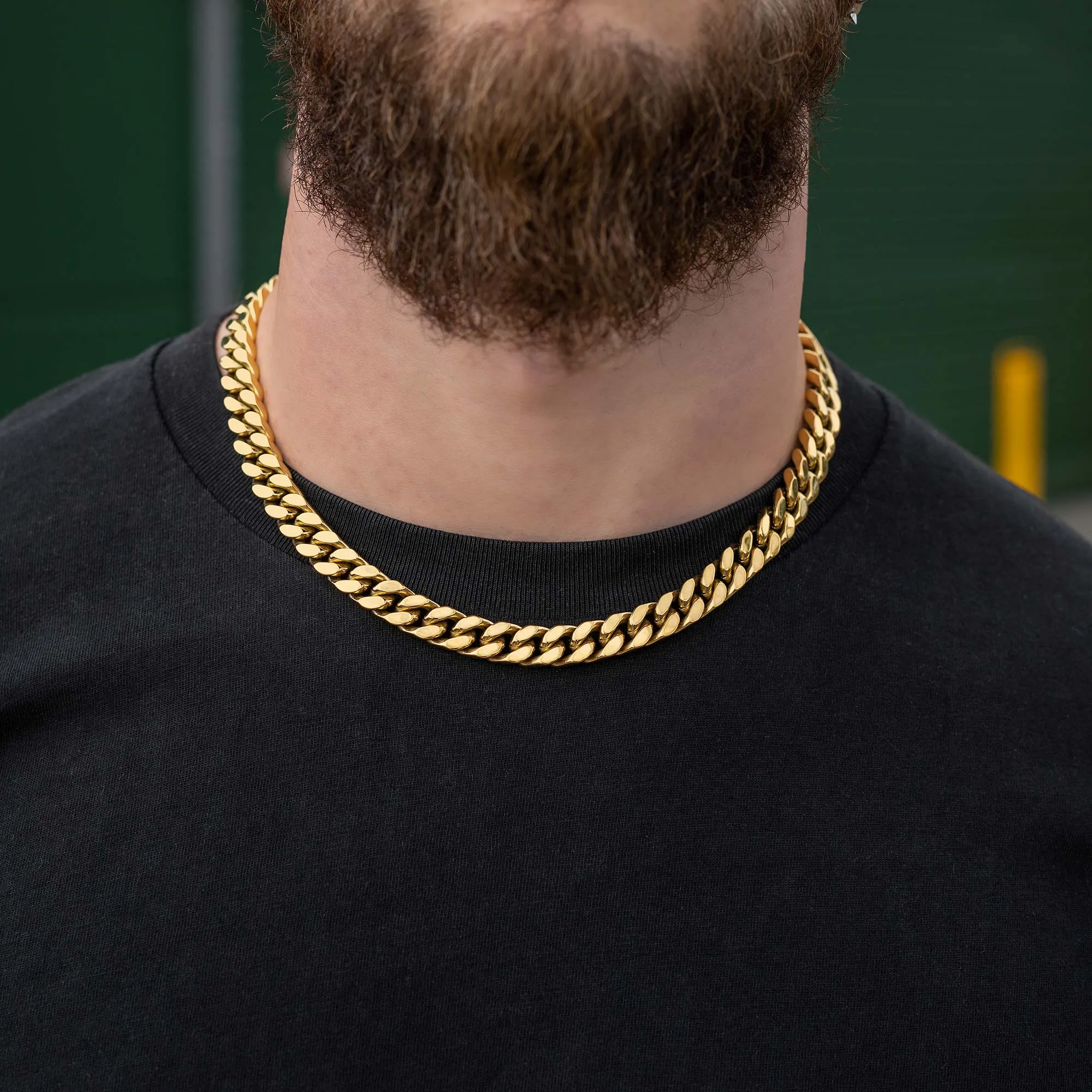 11mm Cuban Chain (Gold)