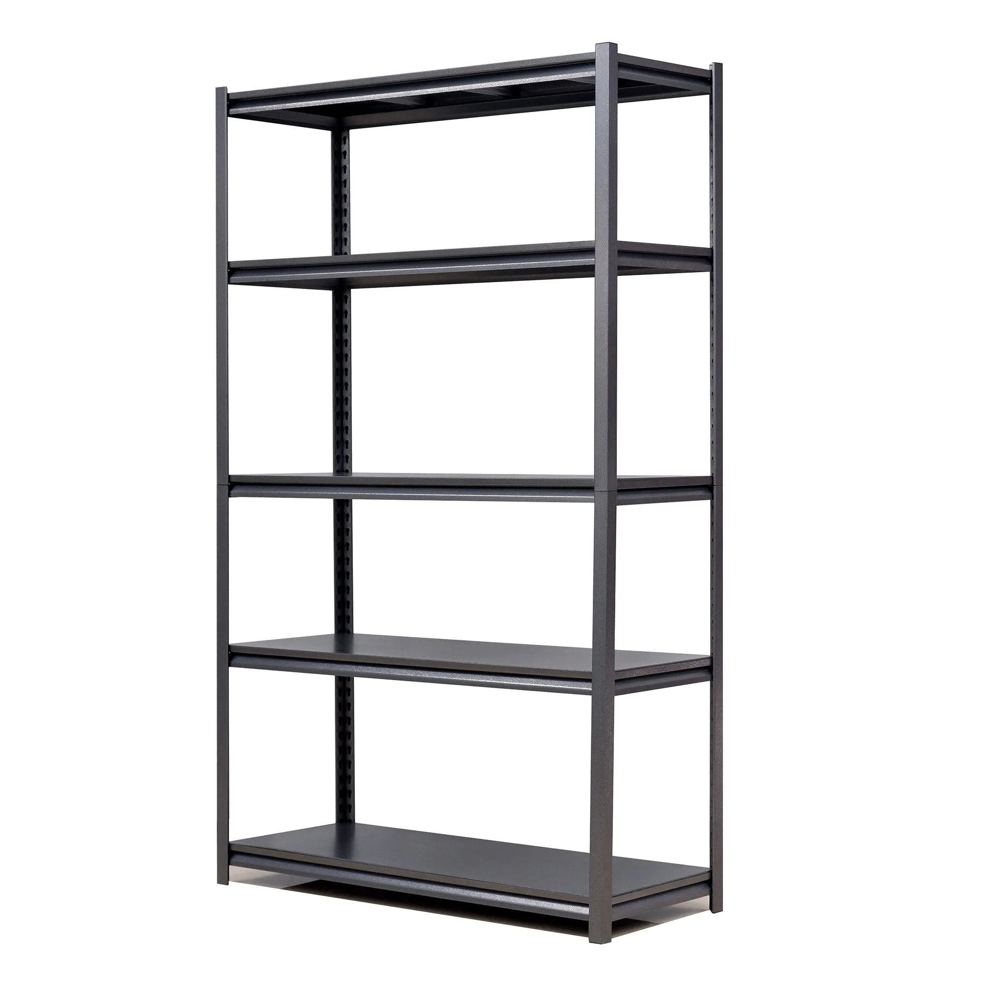 5-Tier Adjustable Metal Shelving Unit, Heavy Duty Shelving Utility Rack for Garage Basement Kitchen Pantry Closet 47.2"W x 18"D x 77.9"H