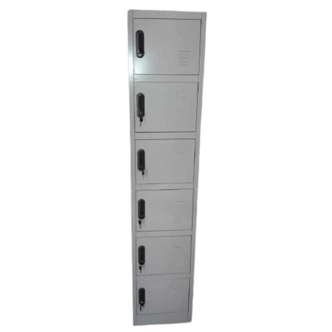 6 Doors Steel Storage Locker with handle