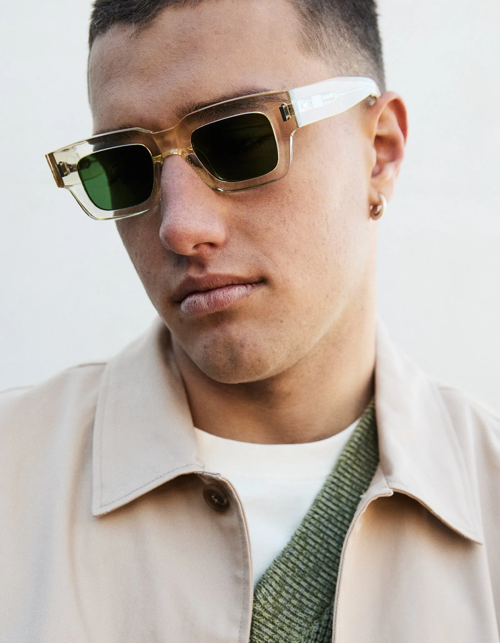 Ares Sunglasses - Lemonade/Green