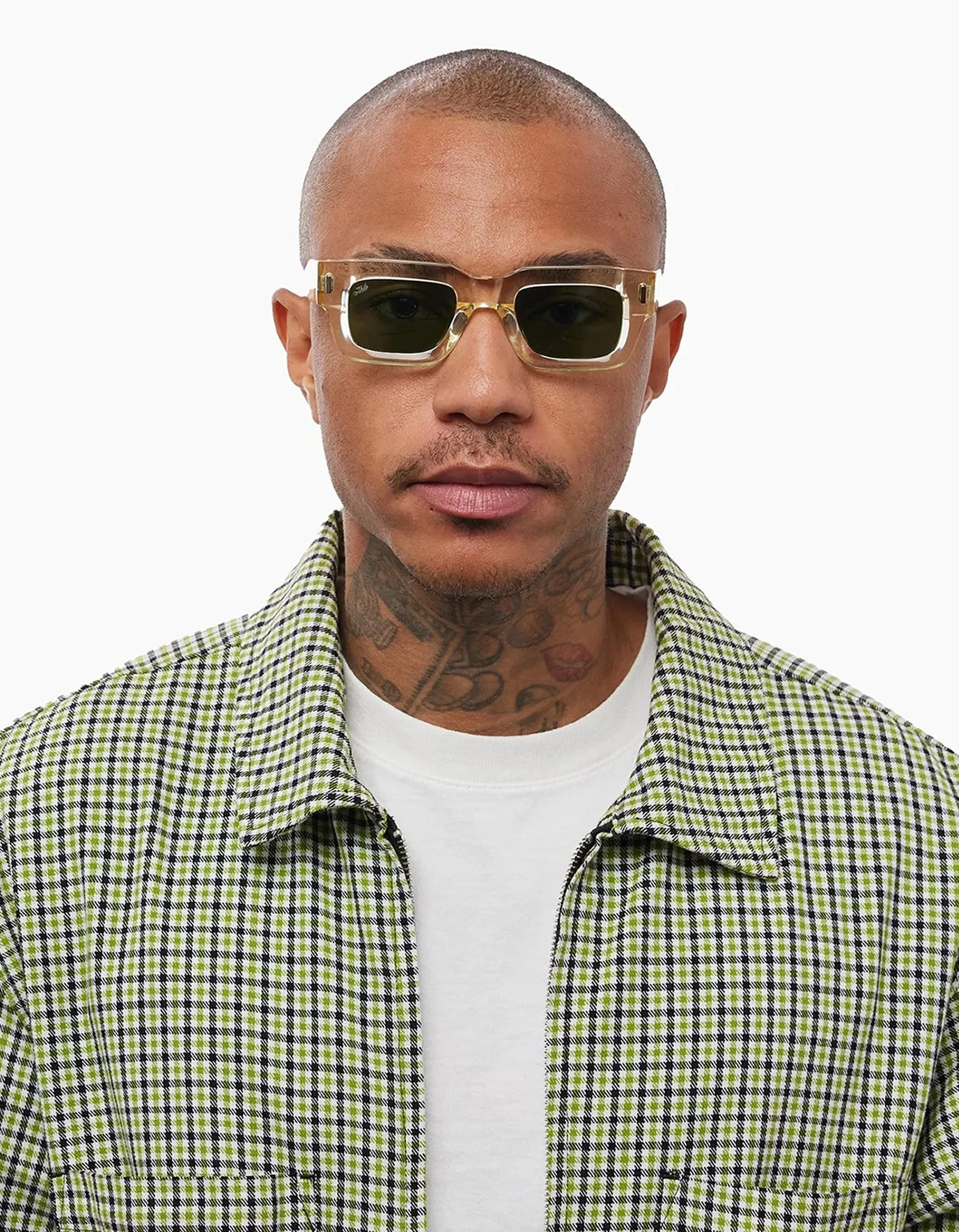 Ares Sunglasses - Lemonade/Green