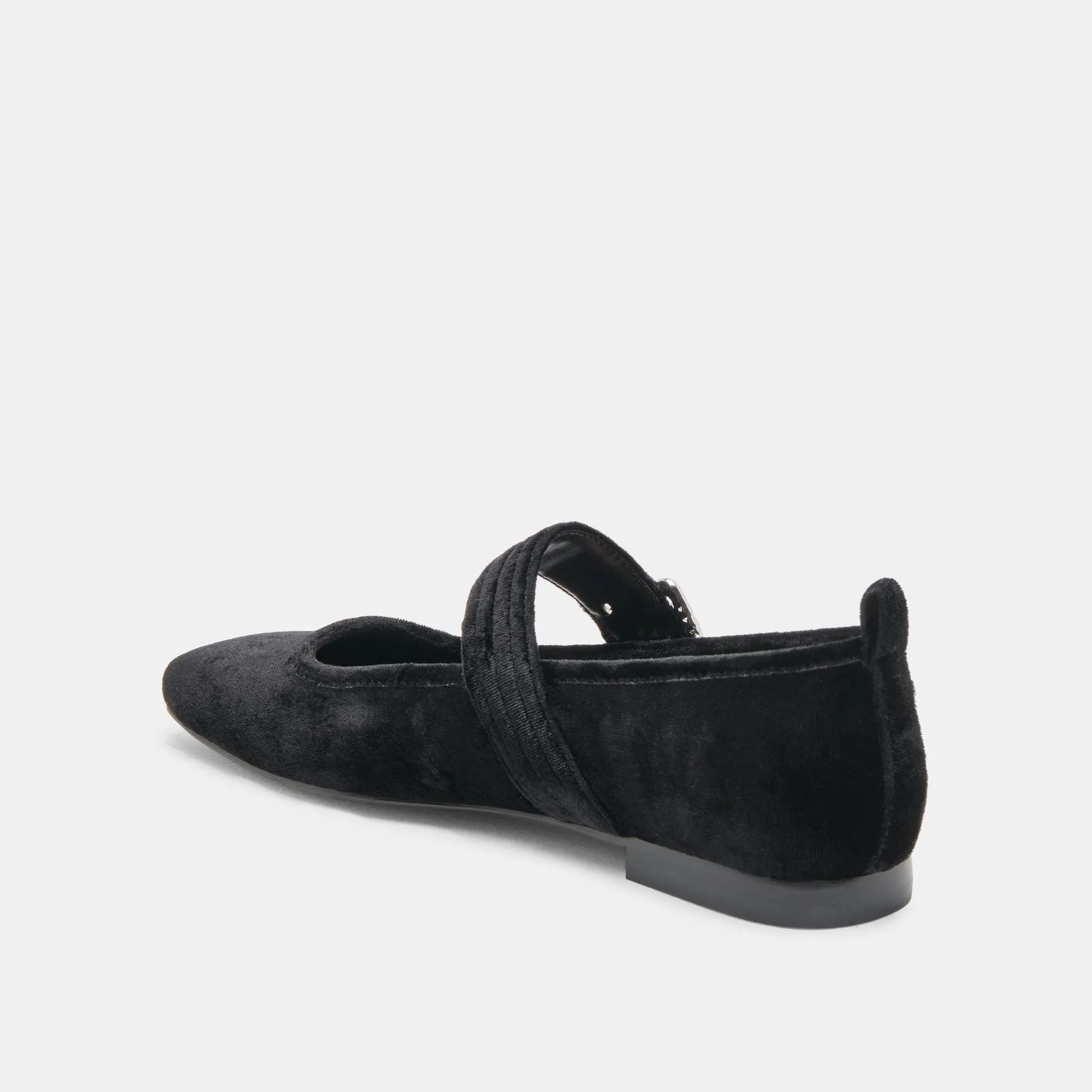 ARORA BALLET FLATS NERO VELVET