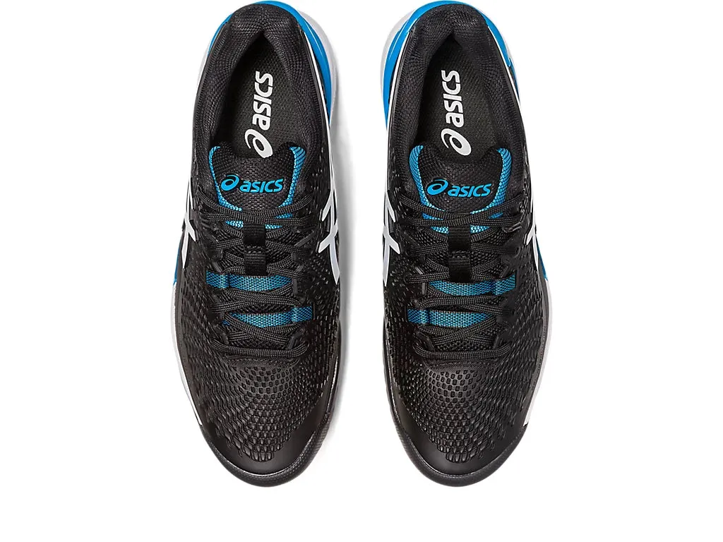 Asics Gel Resolution 9 Tennis Shoe - Black/White