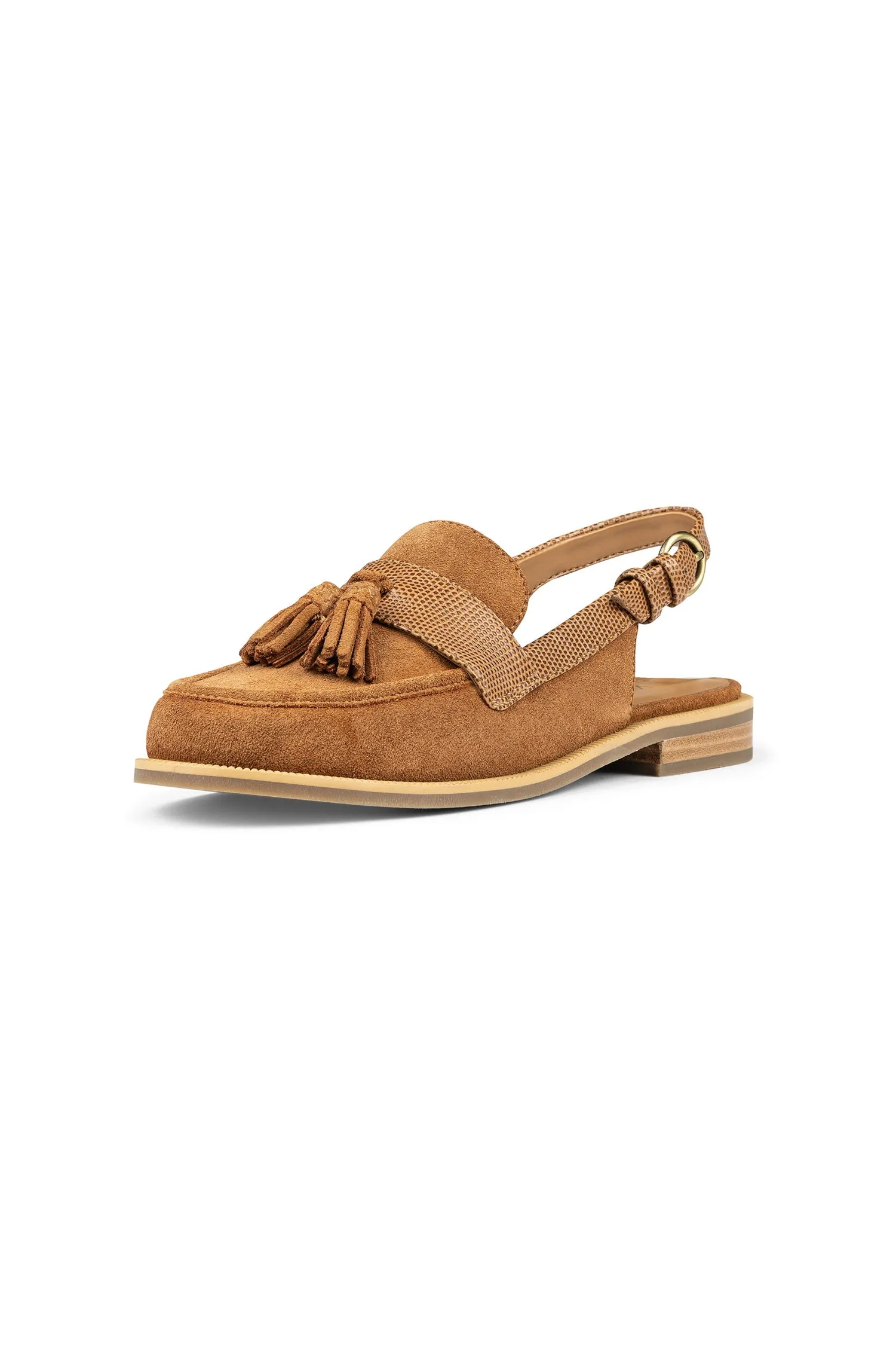 Audrina Slingbacks - Cognac