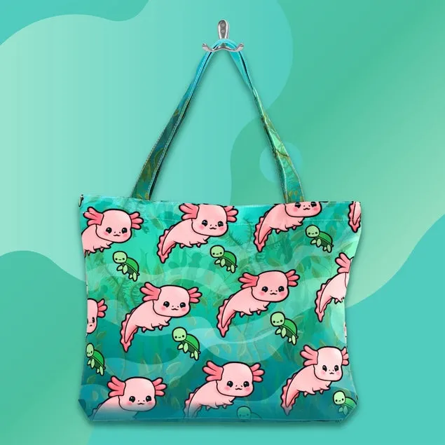 Axolotl Tote Bag