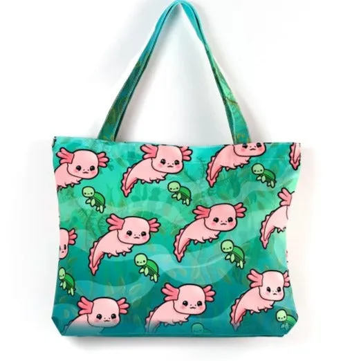 Axolotl Tote Bag