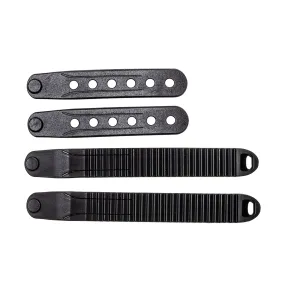 Bent Metal Toe Ladder Adjuster Strap Set