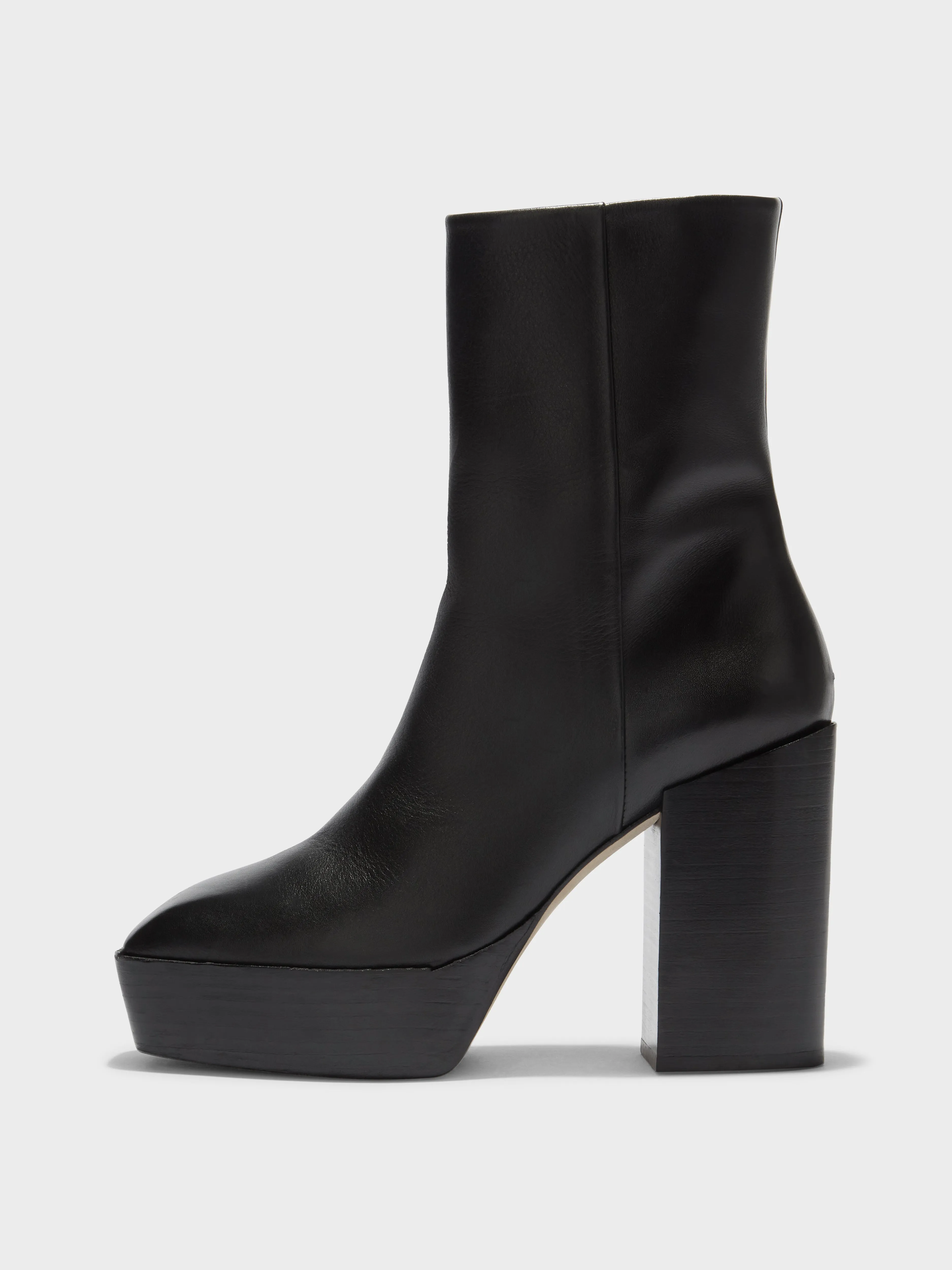 Berlin Leather Ankle Boots