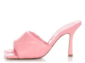 Bottega Veneta Pink The Rubber Lido Mules