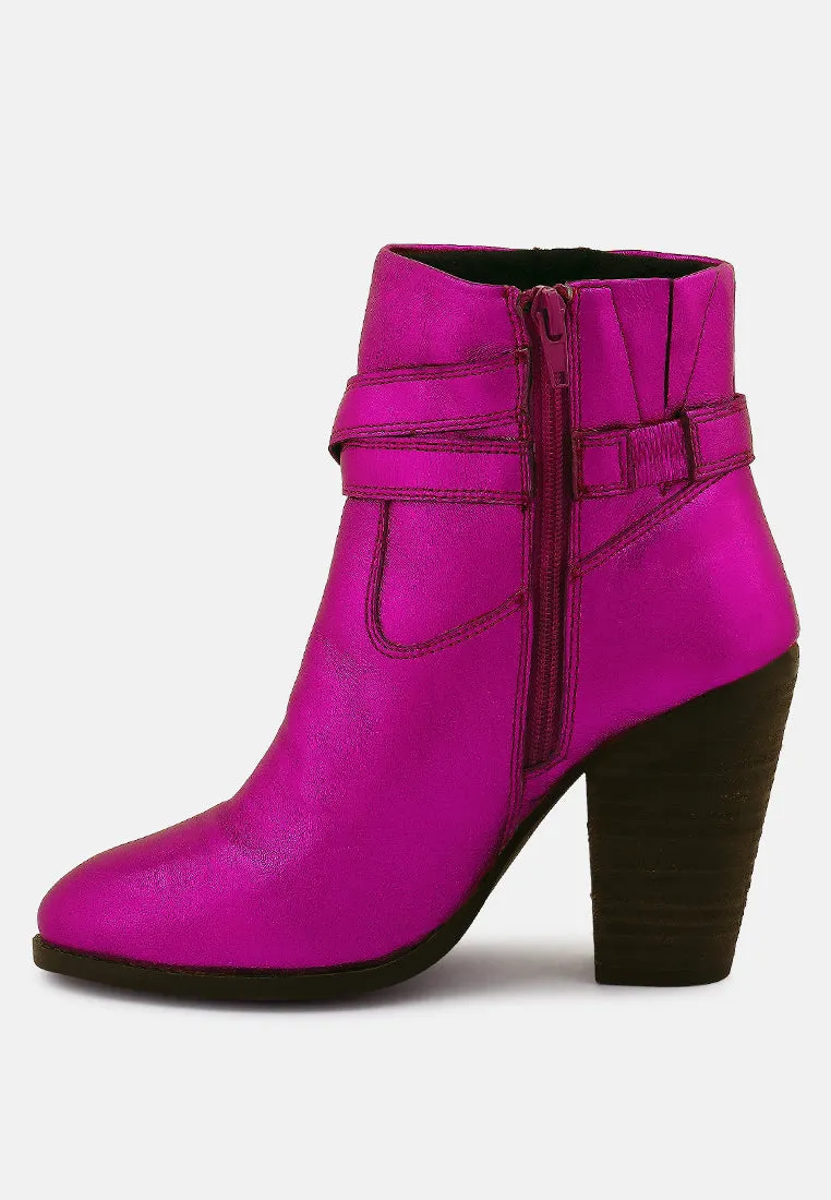 Cat-Track Leather Ankle Boots By Ruw