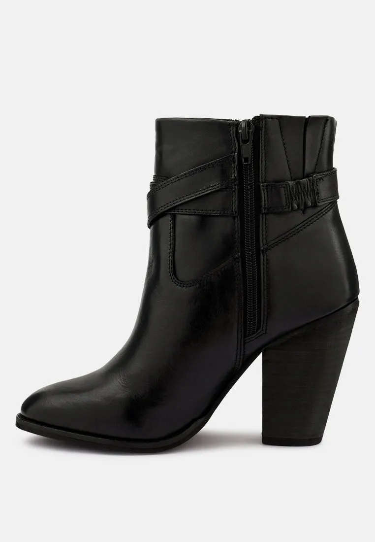 Cat-Track Leather Ankle Boots By Ruw