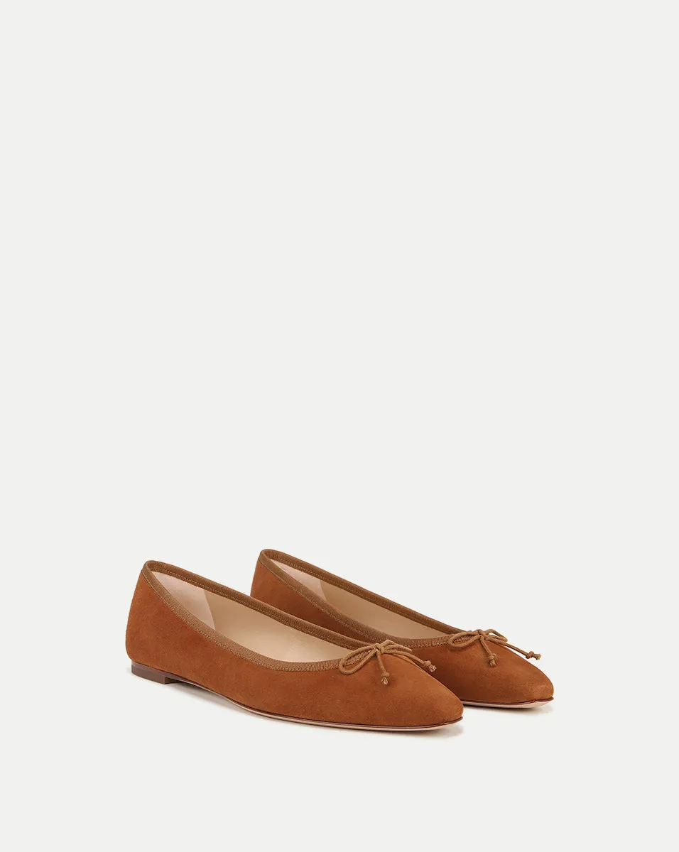 Catherine Suede Ballet Flat