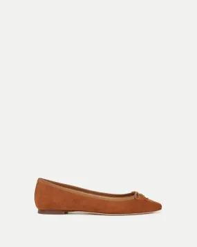 Catherine Suede Ballet Flat