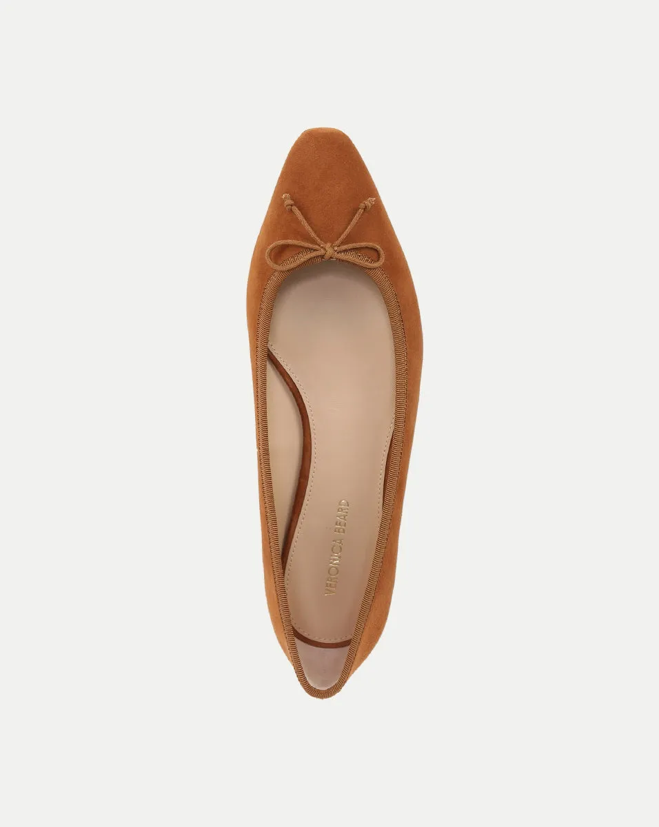 Catherine Suede Ballet Flat