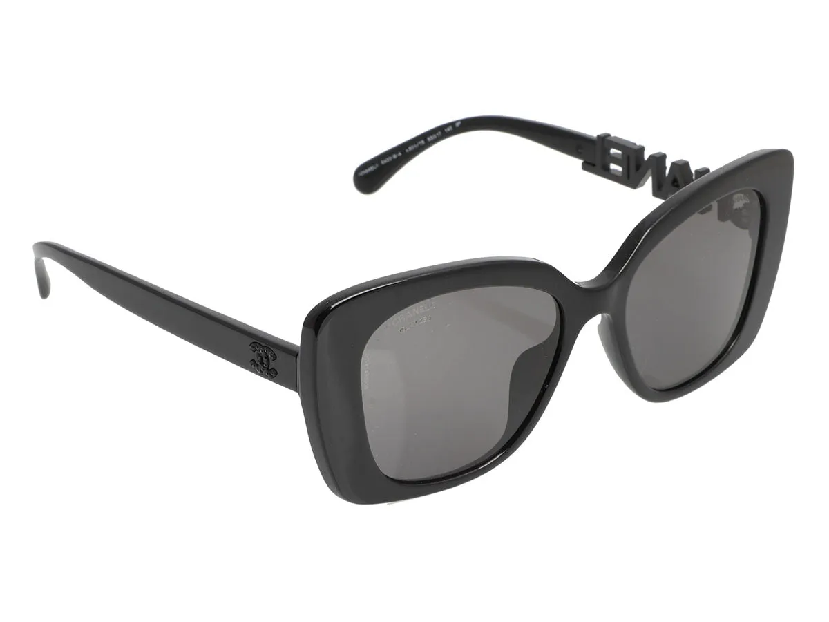 Chanel Black Cat Eye Sunglasses