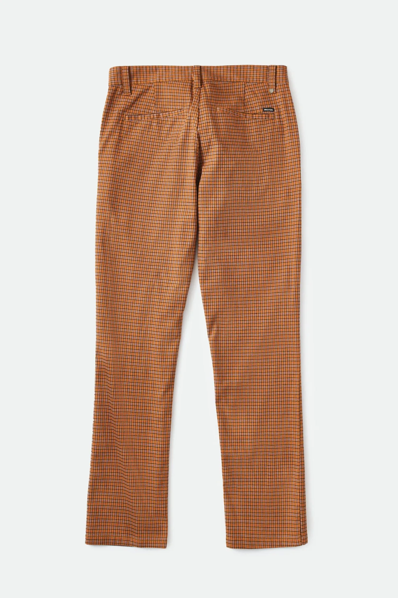 Choice Chino Pant - Brick Plaid