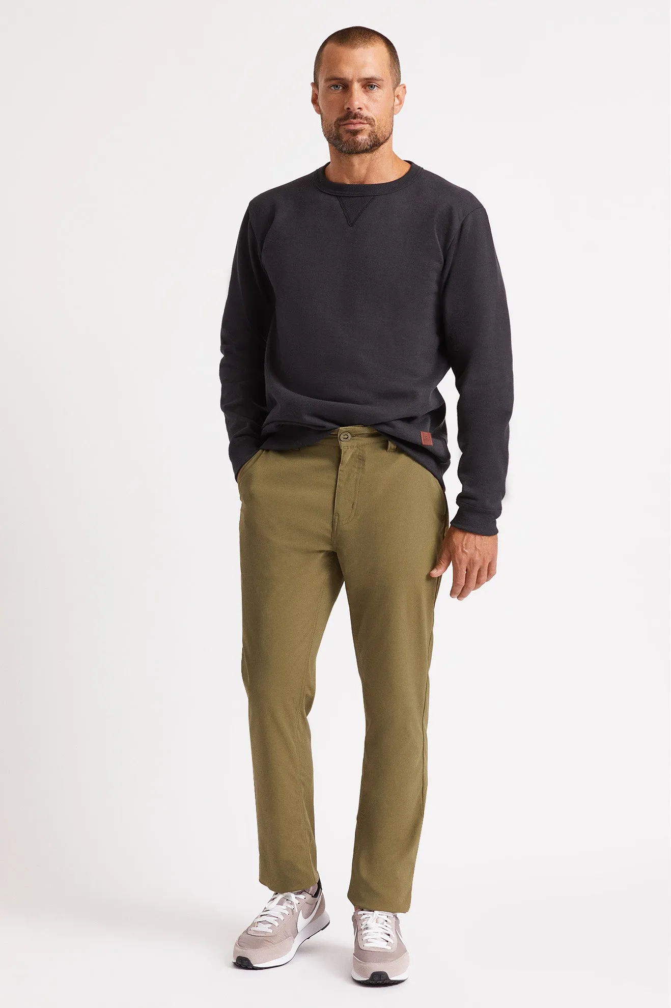 Choice Chino Taper Utility Pant - Military Olive