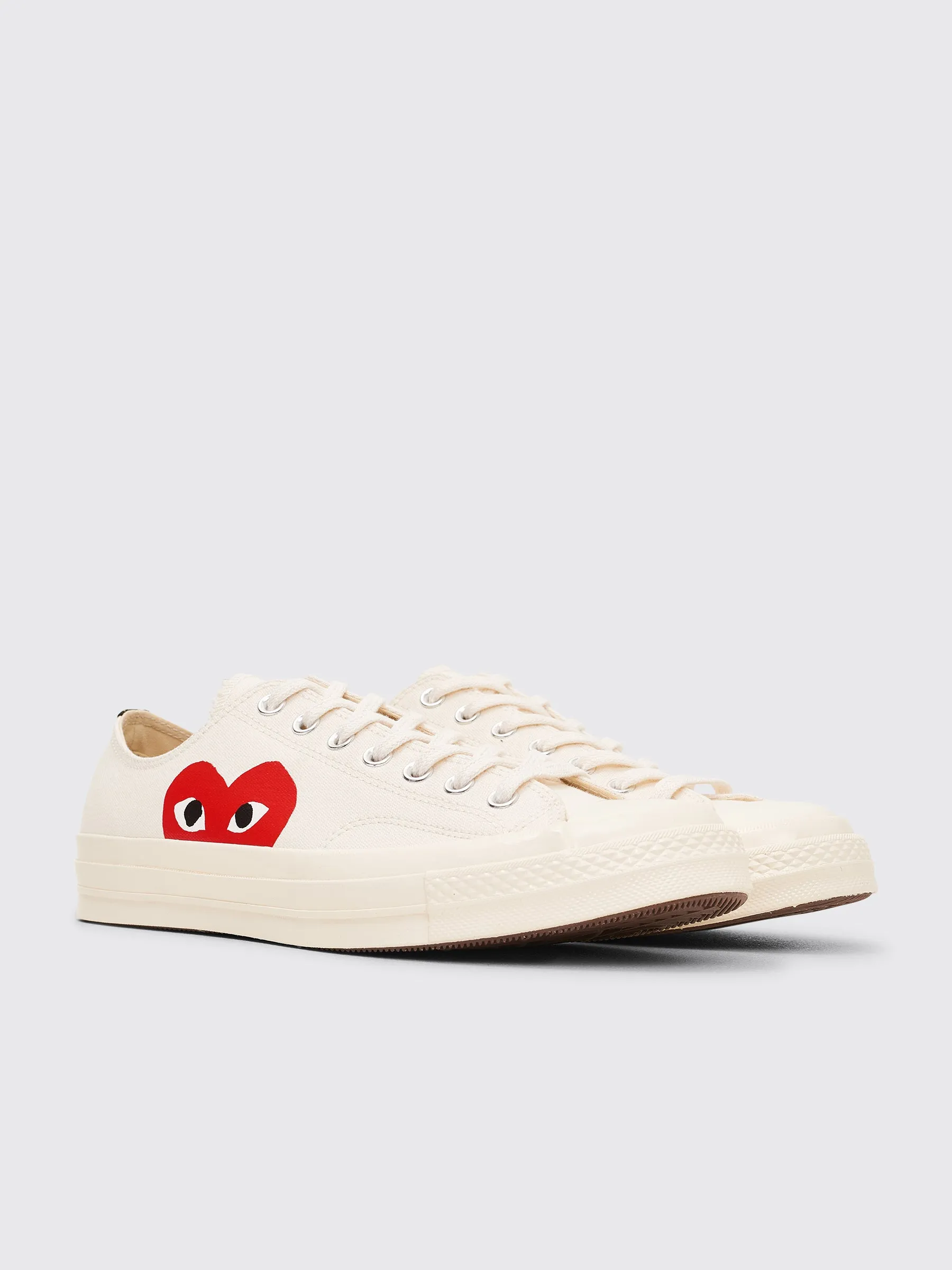 Comme des Garons Play x Converse Chuck 70 Low White