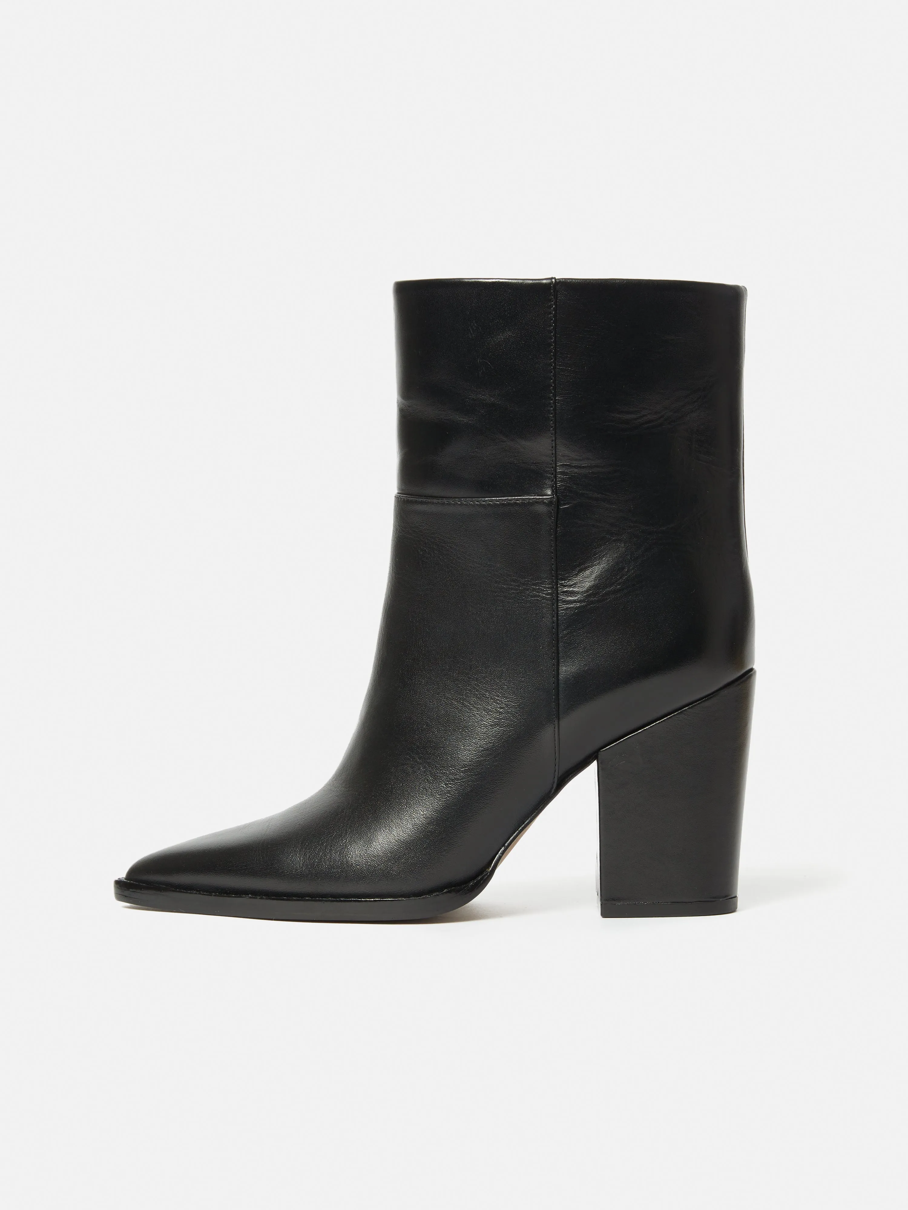 Connaught Heeled Boot | Black