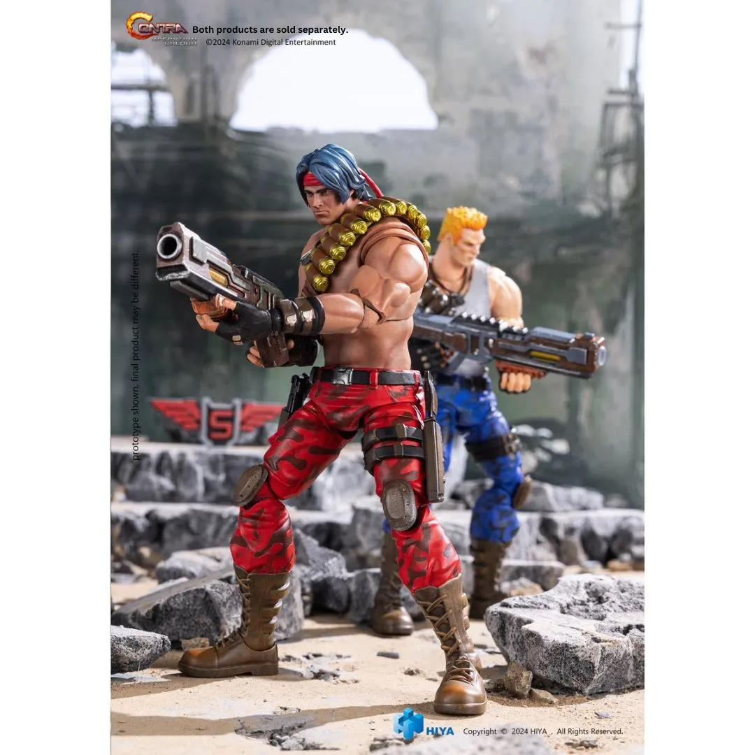 Contra: Operation Galuga Lance Bean Exquisite Action Figure By Hiya