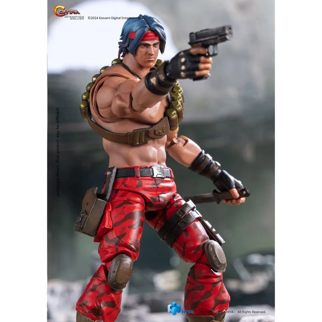 Contra: Operation Galuga Lance Bean Exquisite Action Figure By Hiya