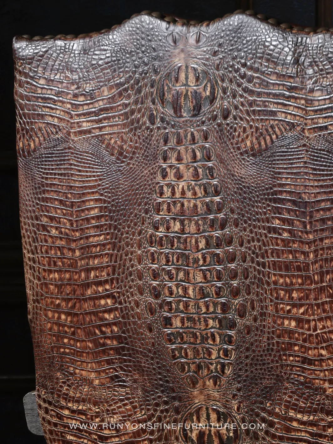 Crocodile Sienna Western Desk Chair