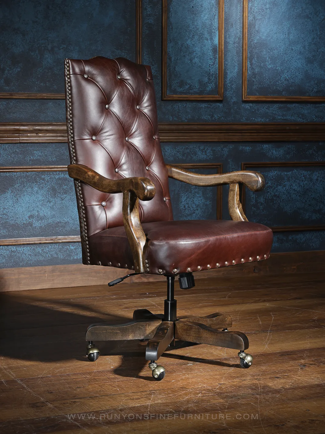 Crocodile Sienna Western Desk Chair