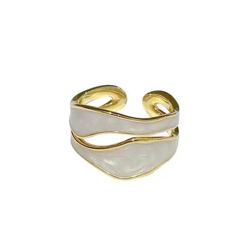 Daila Double Oil Drip Adjustable Ring