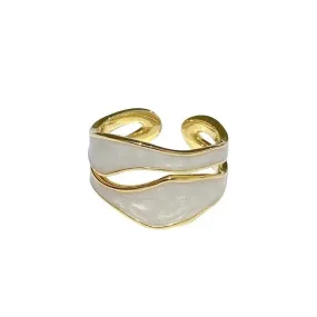 Daila Double Oil Drip Adjustable Ring