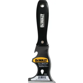 DeWalt Carbon Steel Specialized Putty Knife with Black Plastic Handle