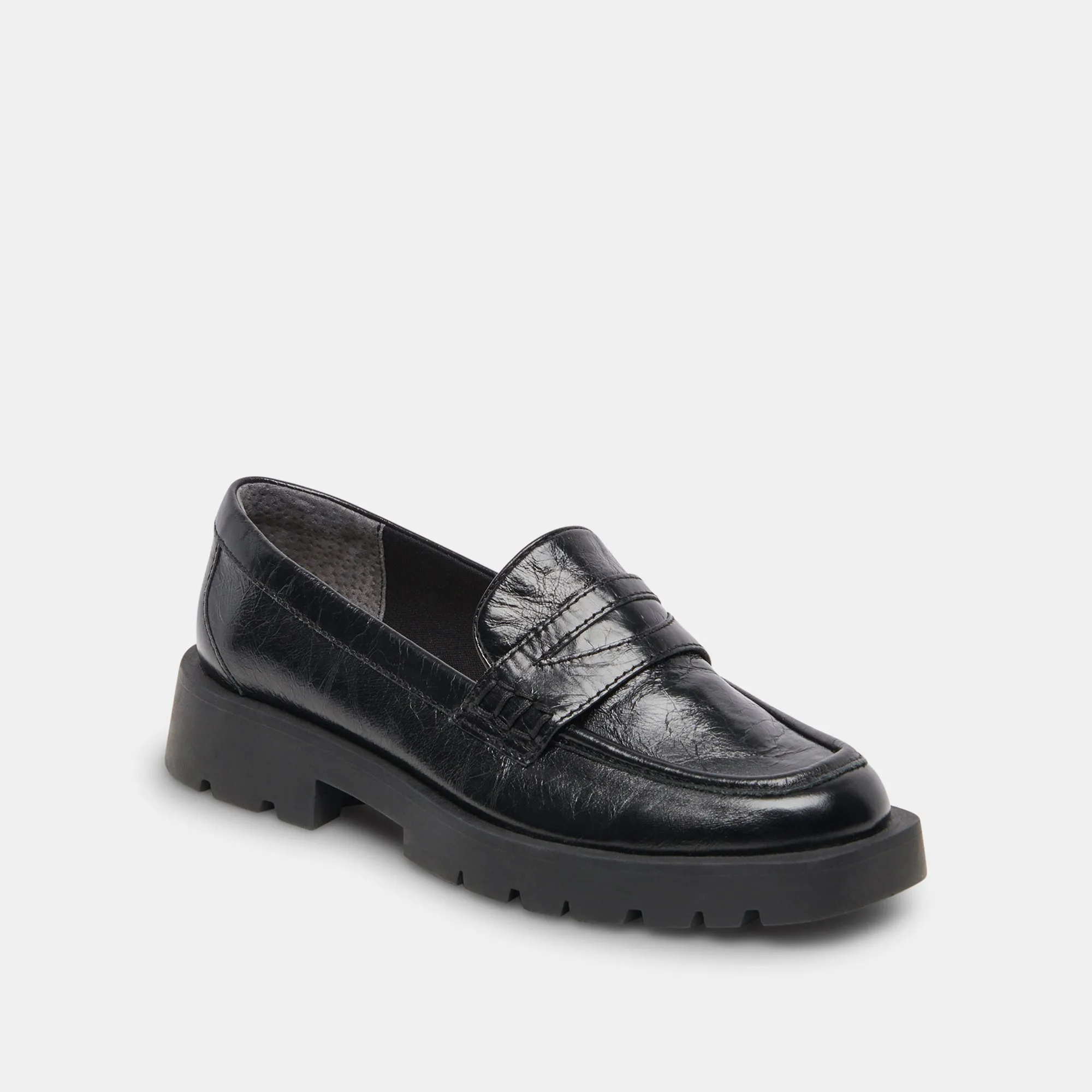 ELIAS FLATS ONYX CRINKLE PATENT - re:vita