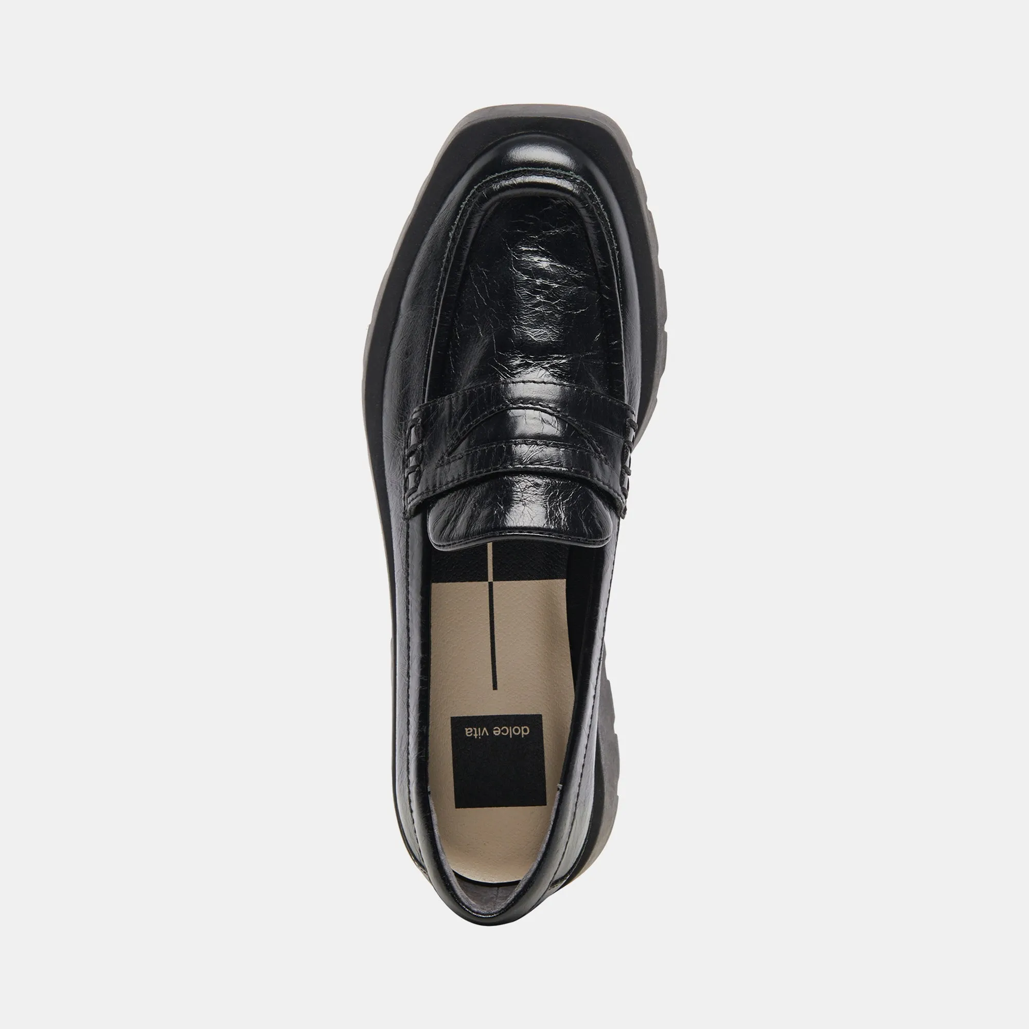 ELIAS FLATS ONYX CRINKLE PATENT - re:vita