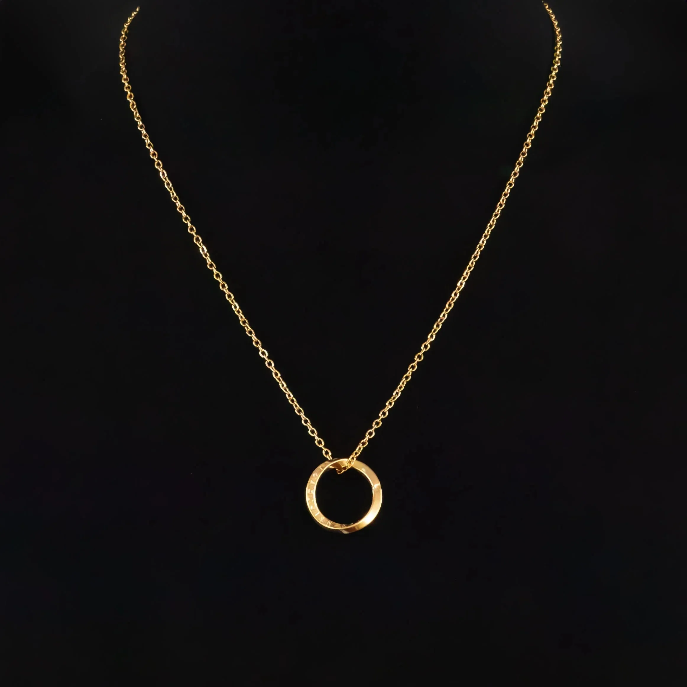 Erlend Mobius (Round) Pendant with Chain