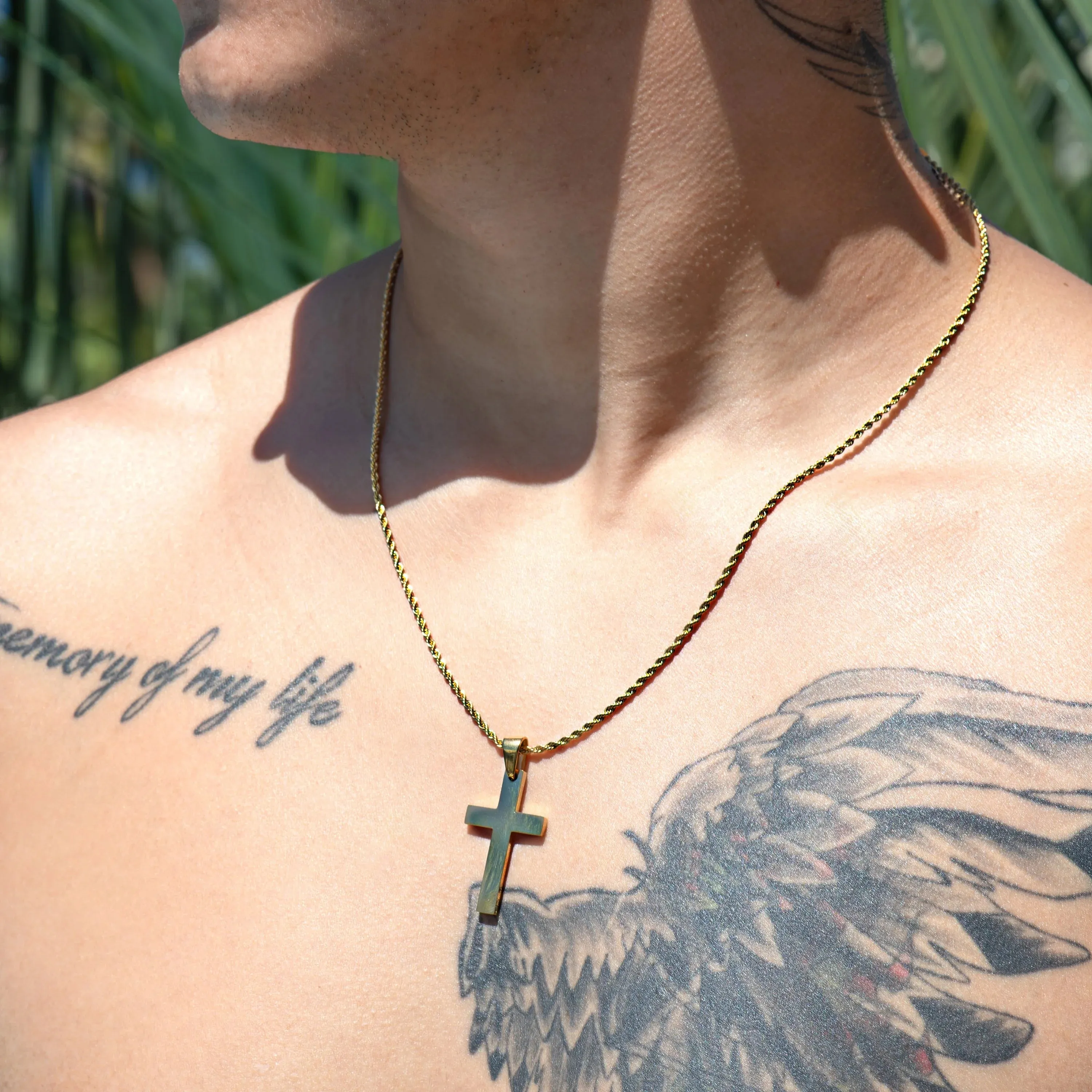 Eugenio Chain Necklace with Pendant