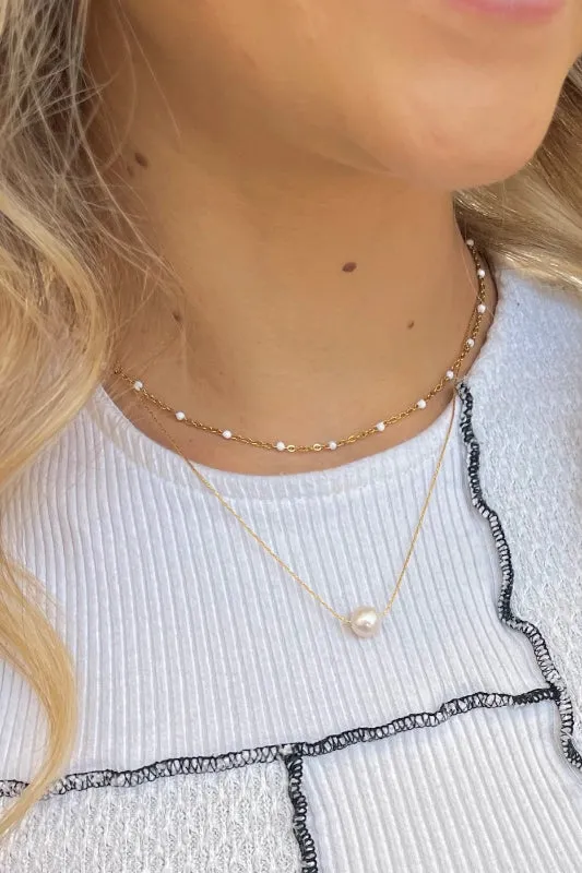 felix choker - white