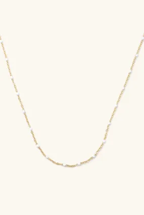 felix choker - white