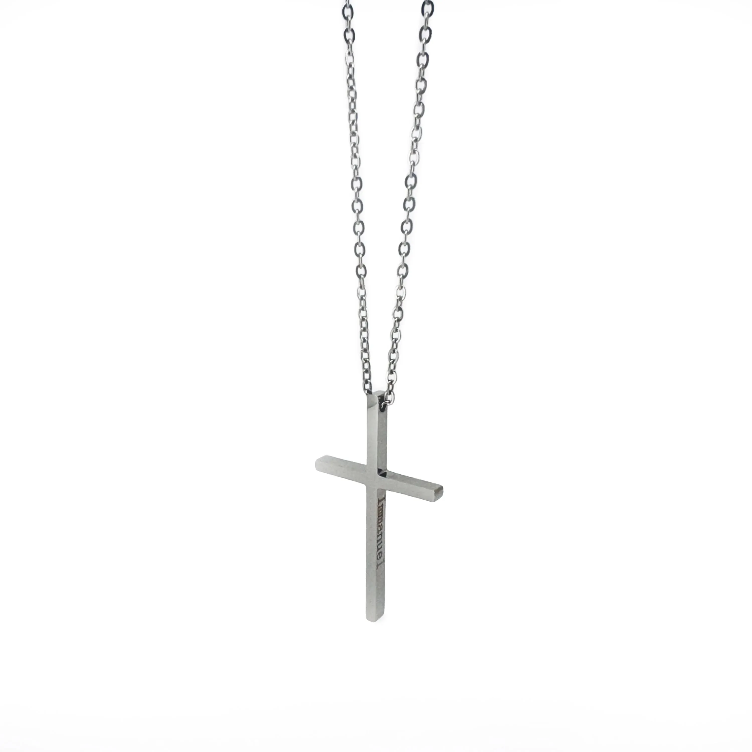 Ferdi Crucifix Pendant with Link Chain