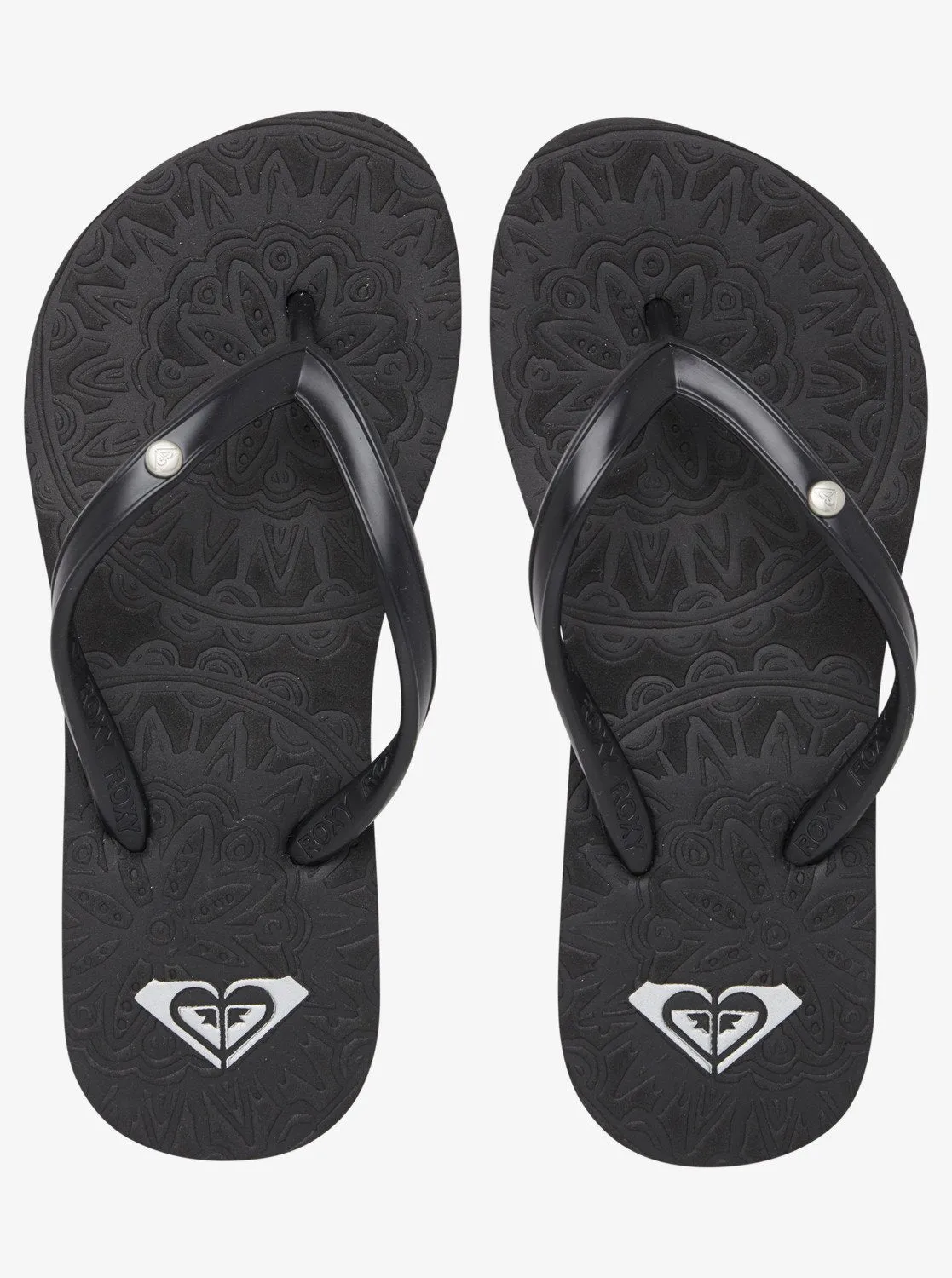 Girls 4-16 Antilles Flip-Flops - Black