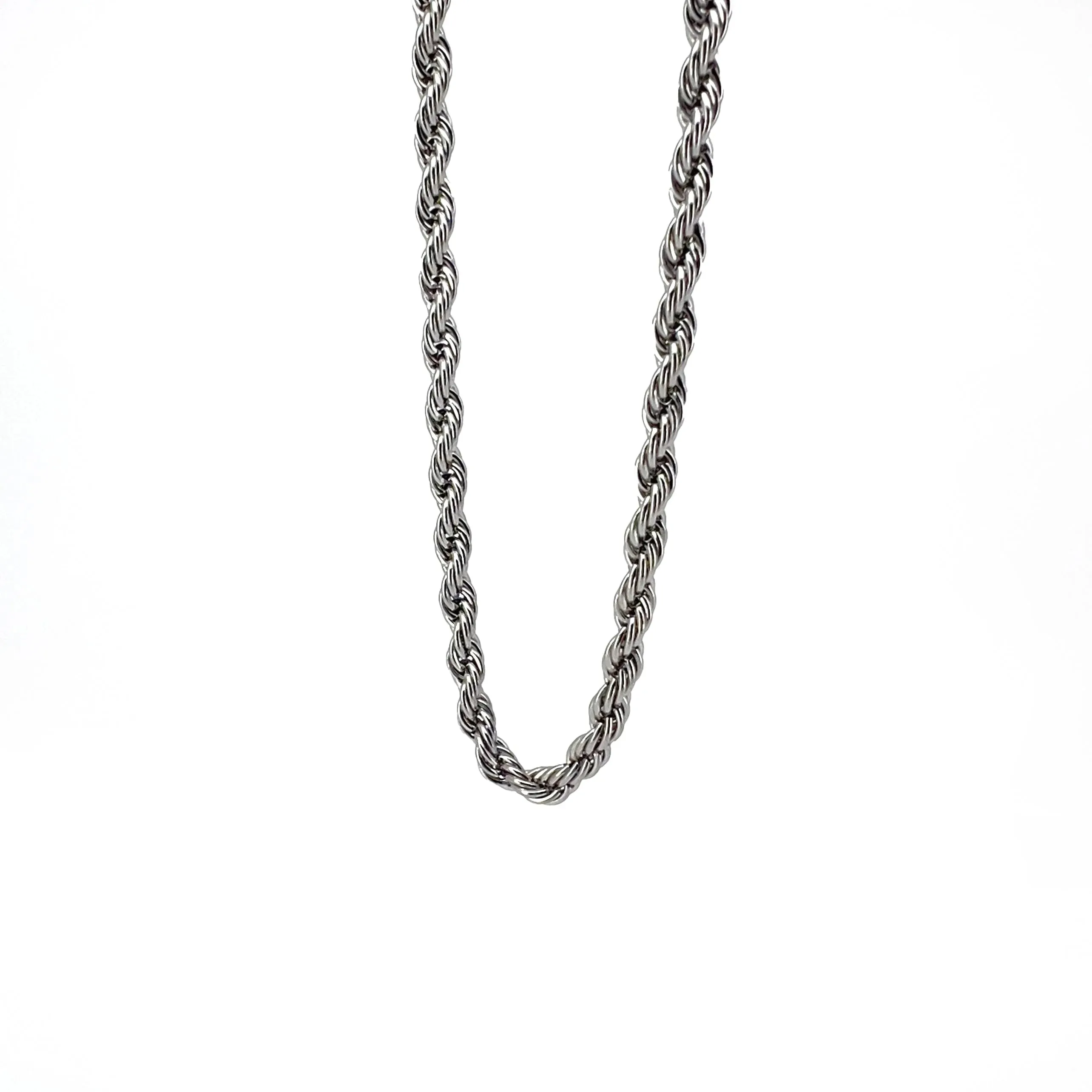 Grady Stainless Steel Rope Chain Necklace