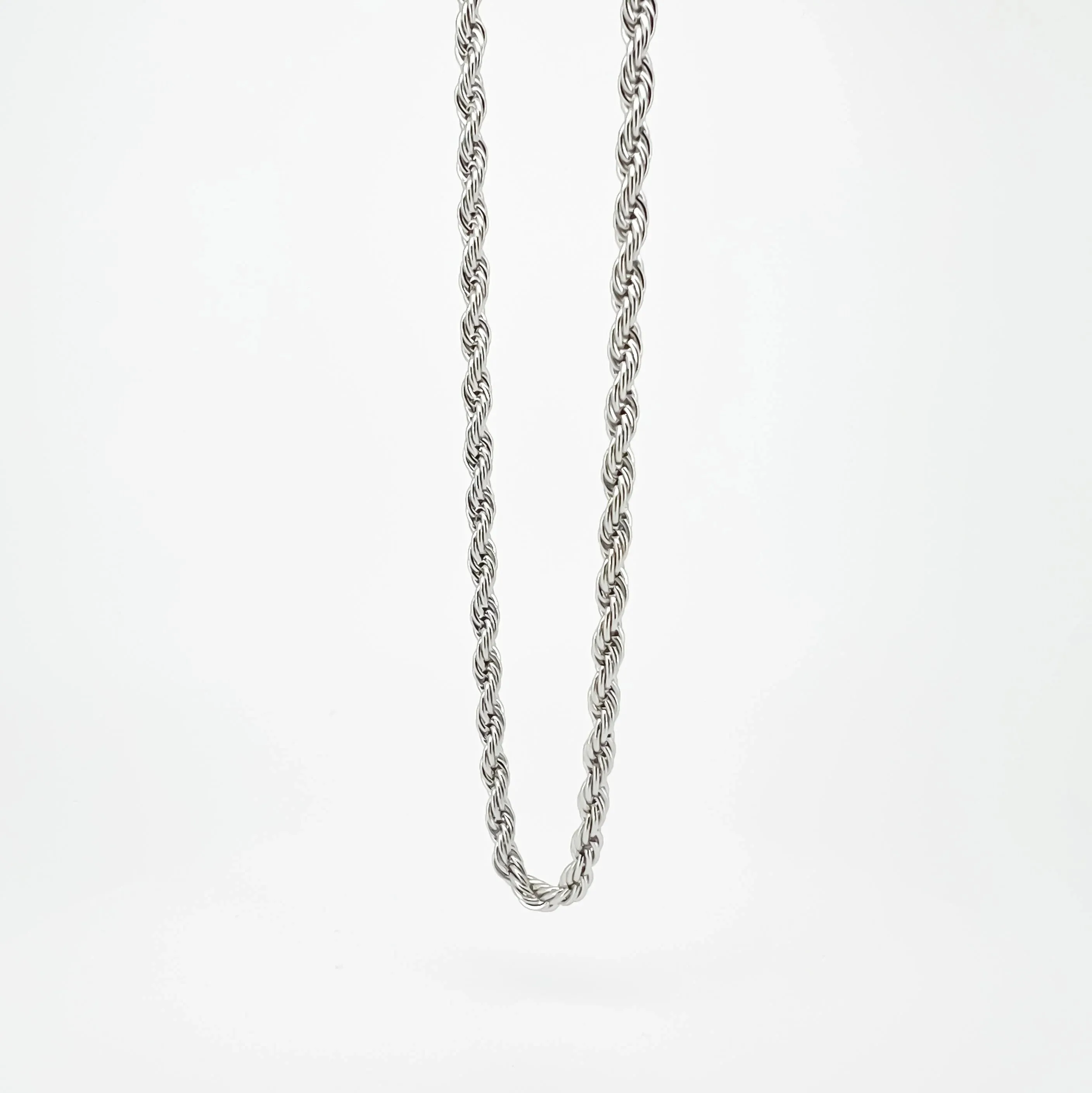 Grady Stainless Steel Rope Chain Necklace