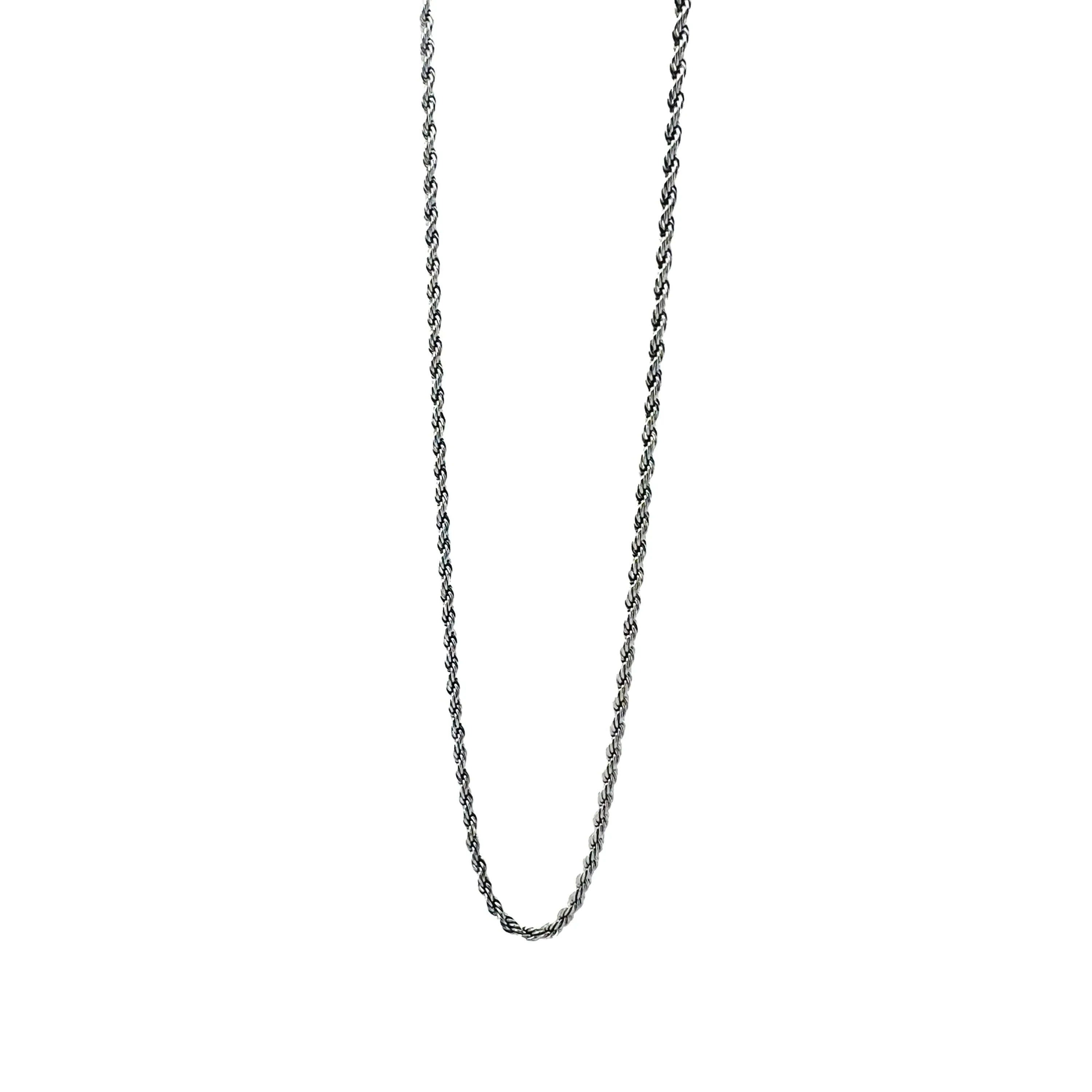 Grady Stainless Steel Rope Chain Necklace