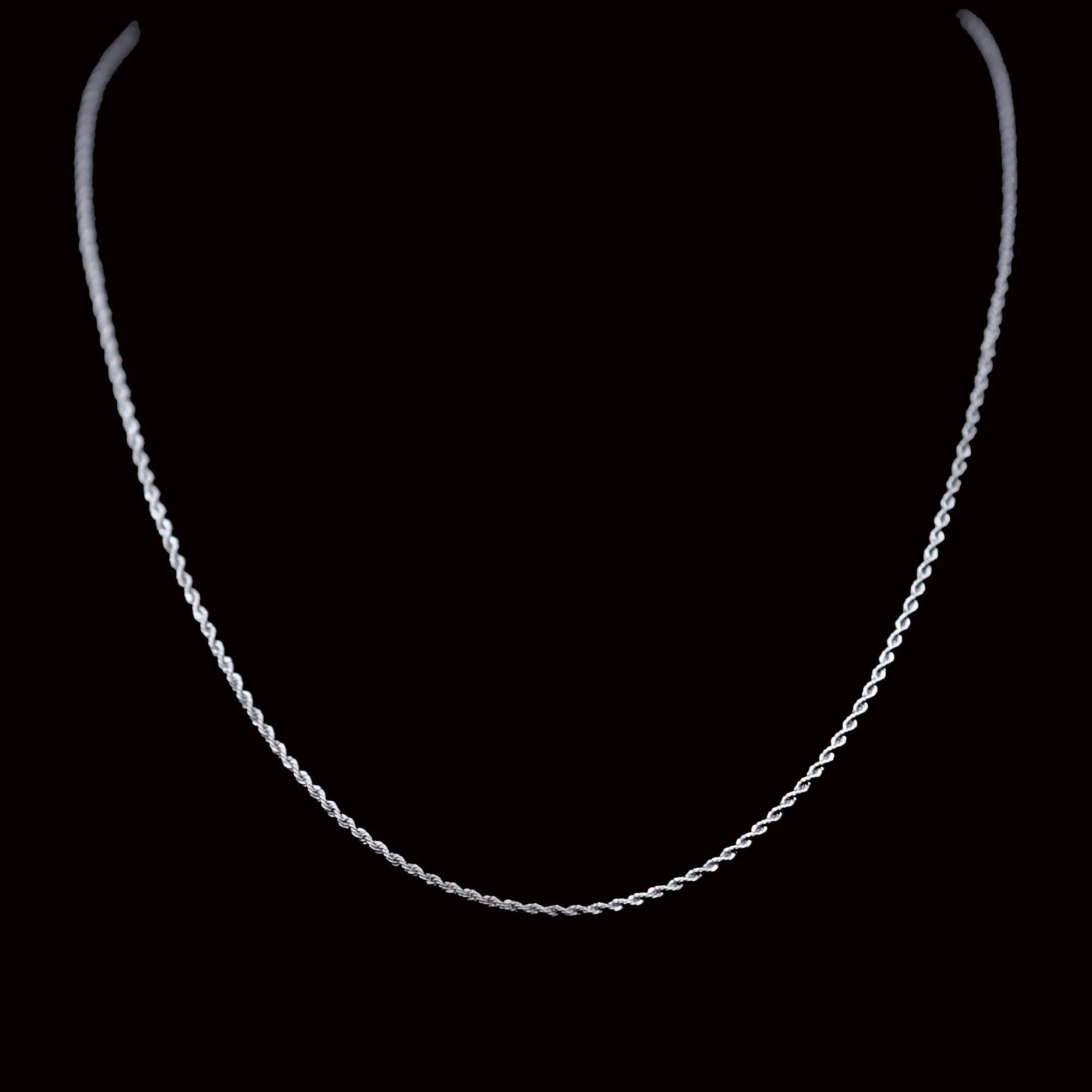 Grady Stainless Steel Rope Chain Necklace