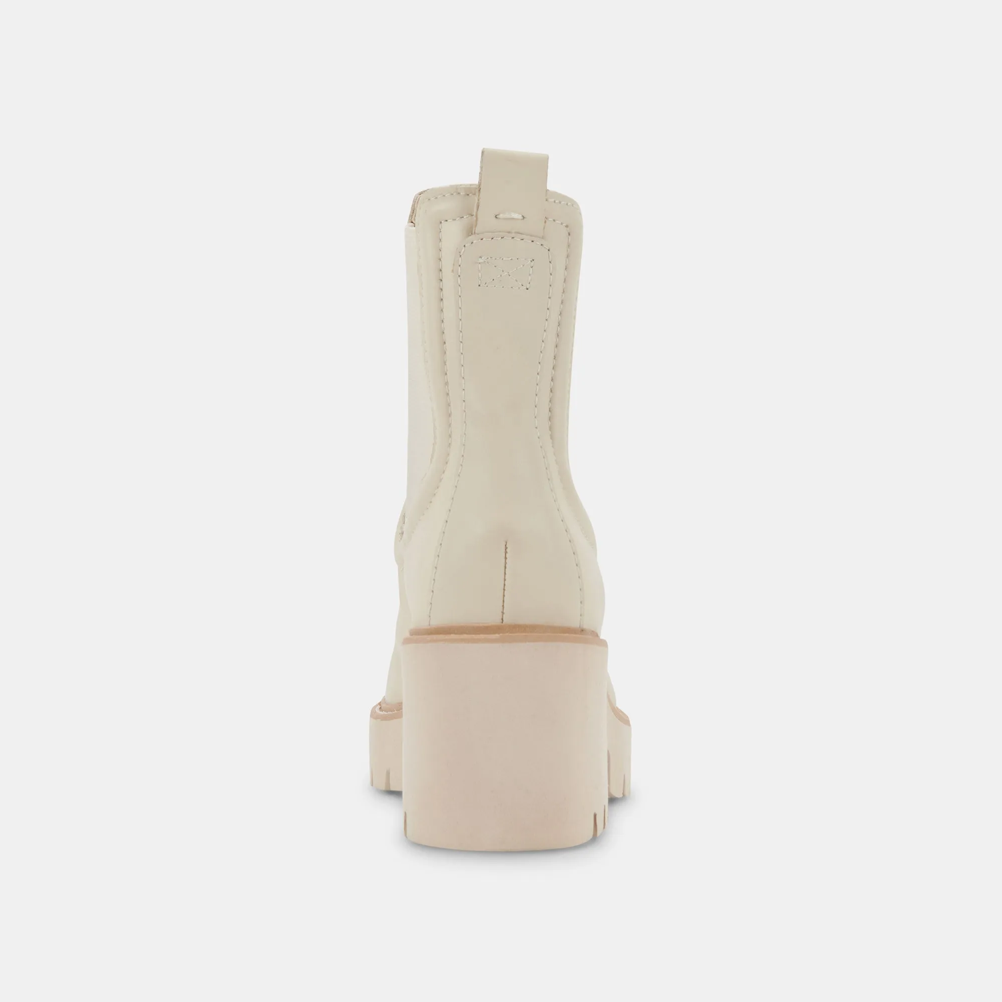 HAWK H20 WIDE BOOTIES IVORY LEATHER