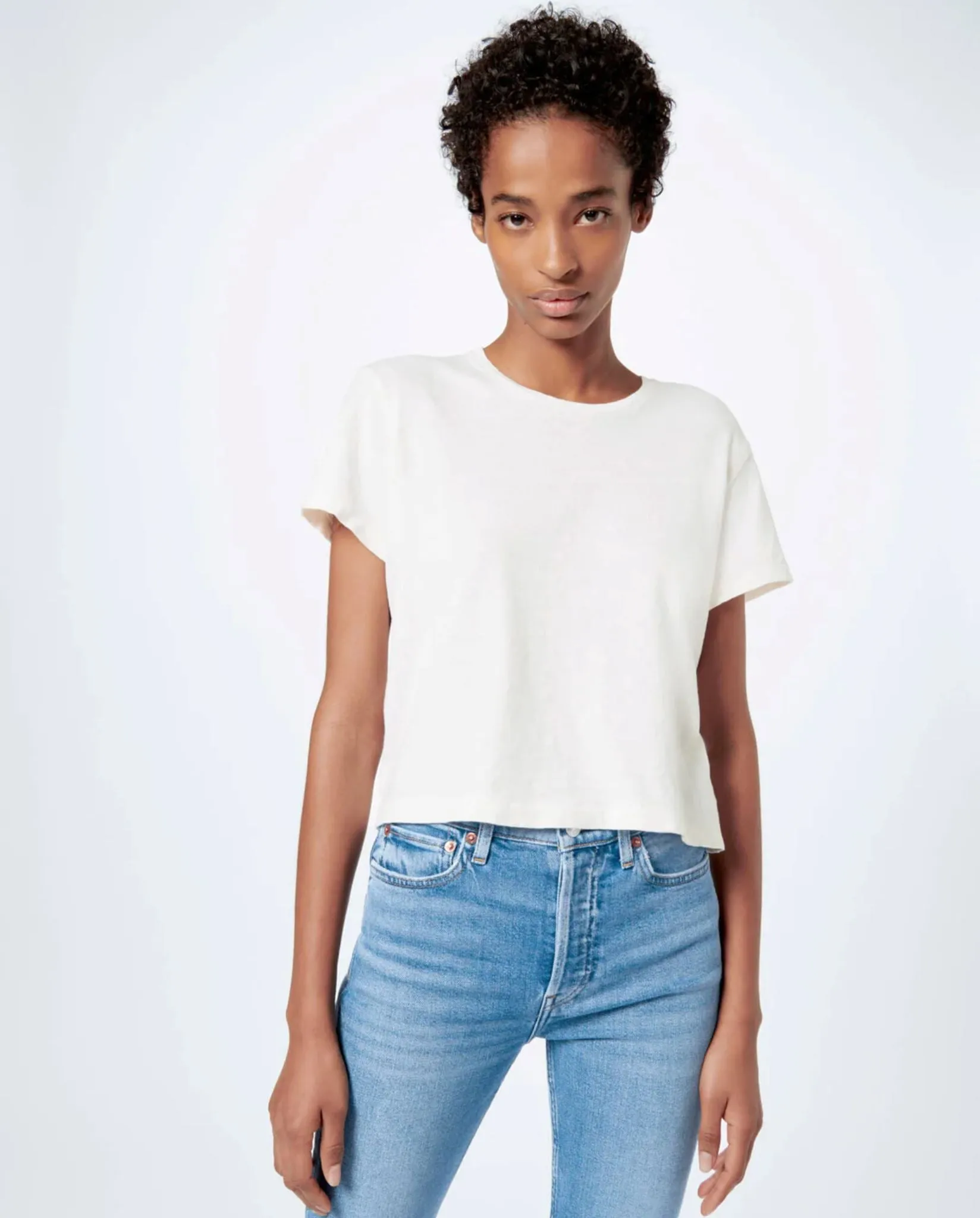 Heritage Cotton 1950s Boxy Tee