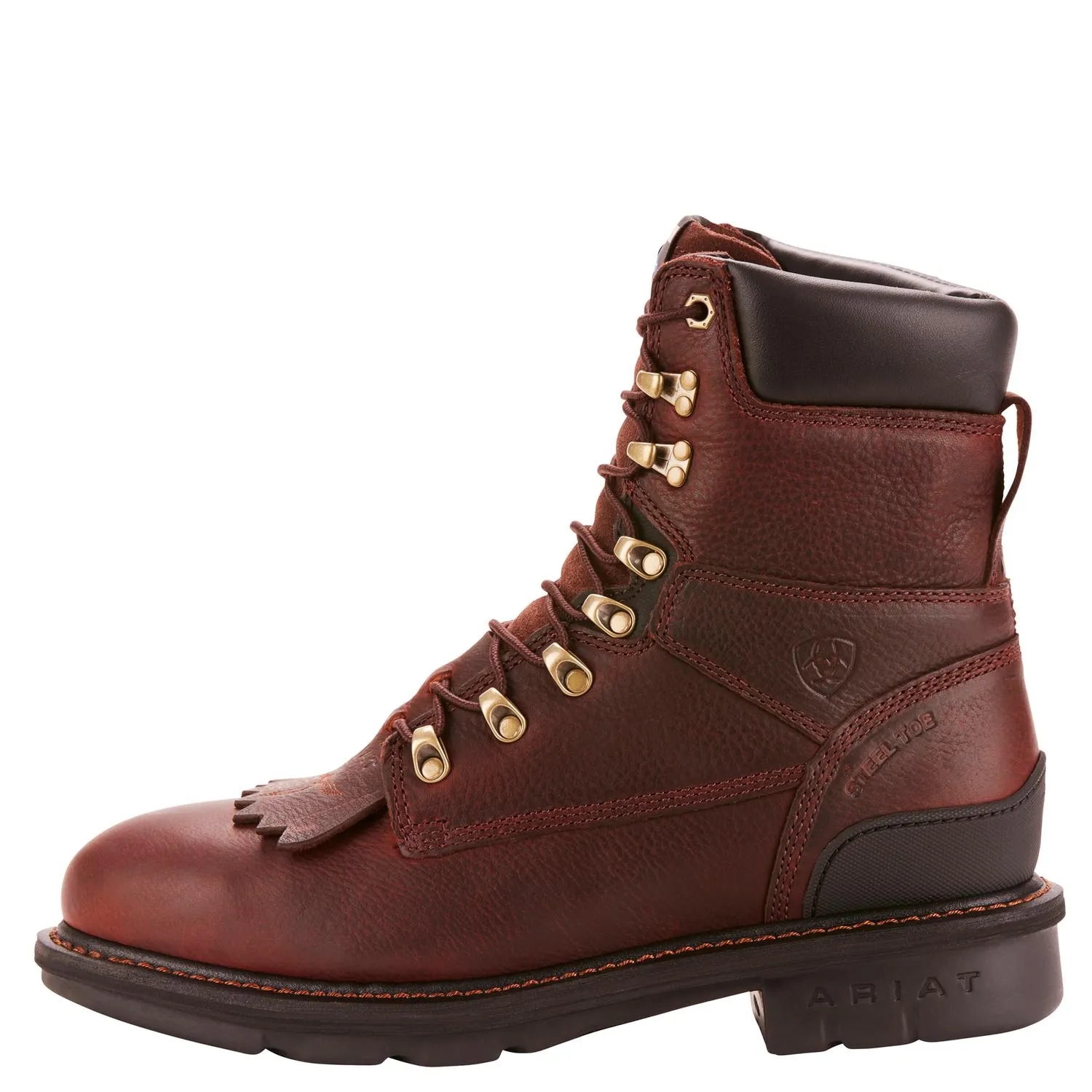 Hermosa XR 8 inch Steel-Toe Work Boot Redwood