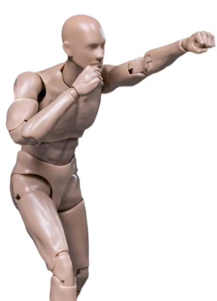 HiPlay 1:12 Scale Male Action Figure Body - Flexible and Multi-Articular Mobility DPS01