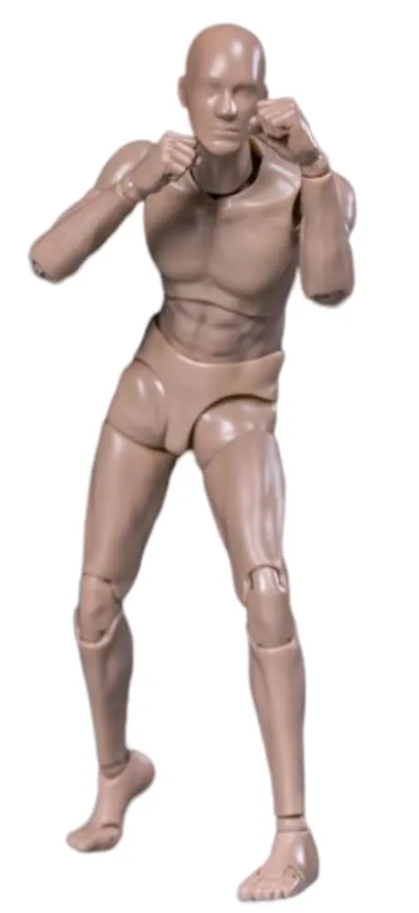 HiPlay 1:12 Scale Male Action Figure Body - Flexible and Multi-Articular Mobility DPS01