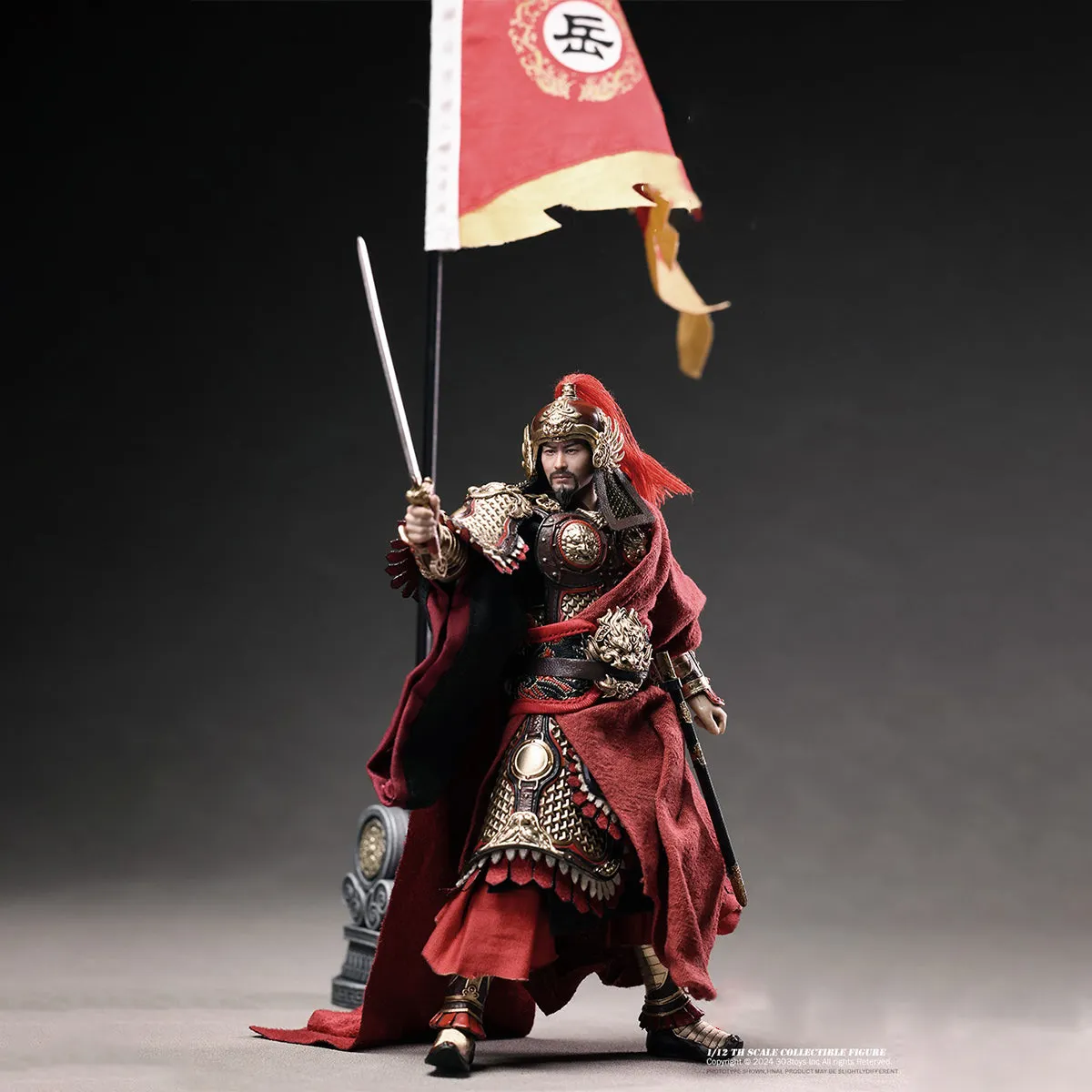 HiPlay 303TOYS Riding Loyalty To The Country: Yue Fei Action Figure WF2024 Event Edition