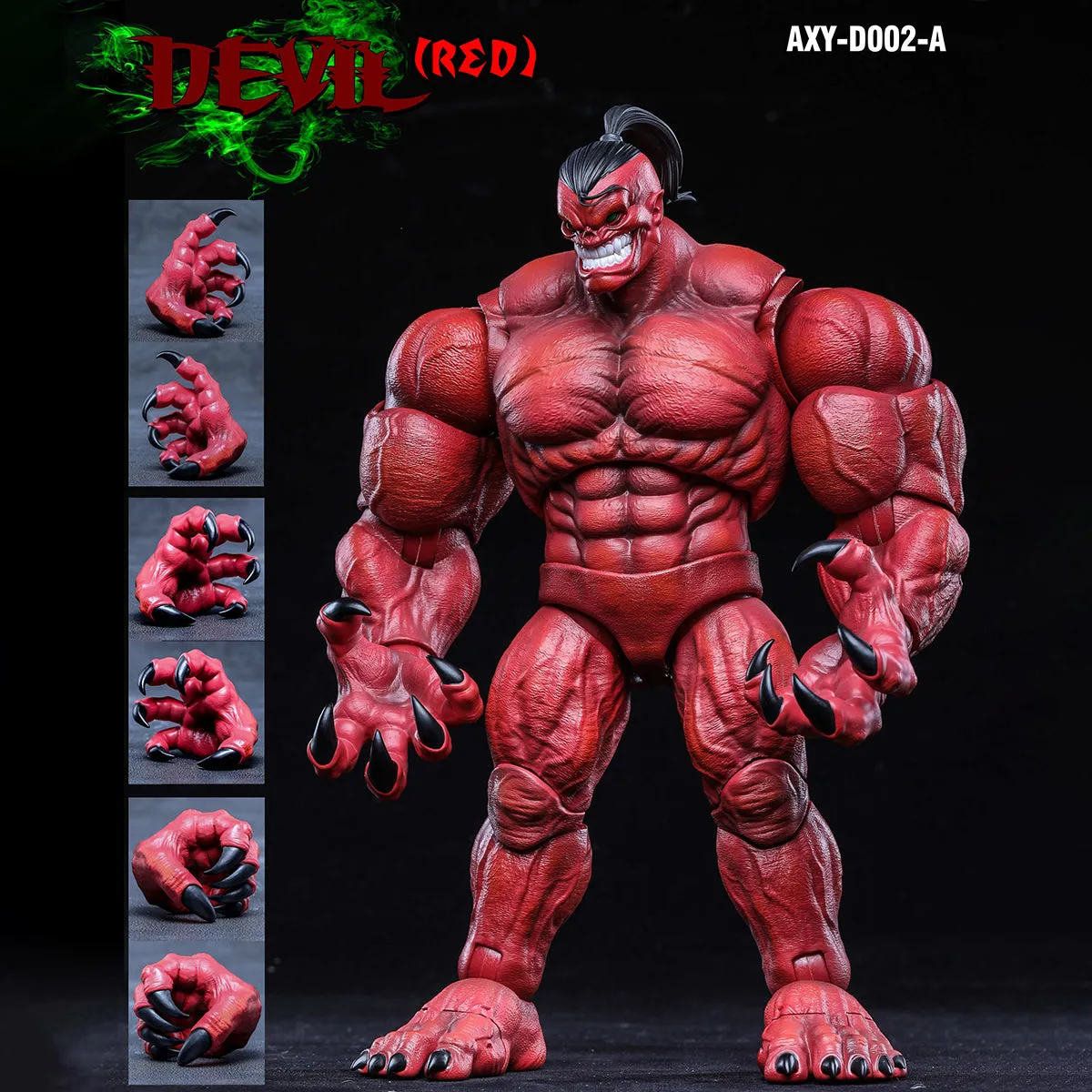 HiPlay AXYTOYS Devil Red Color Basic Edition Action Figure