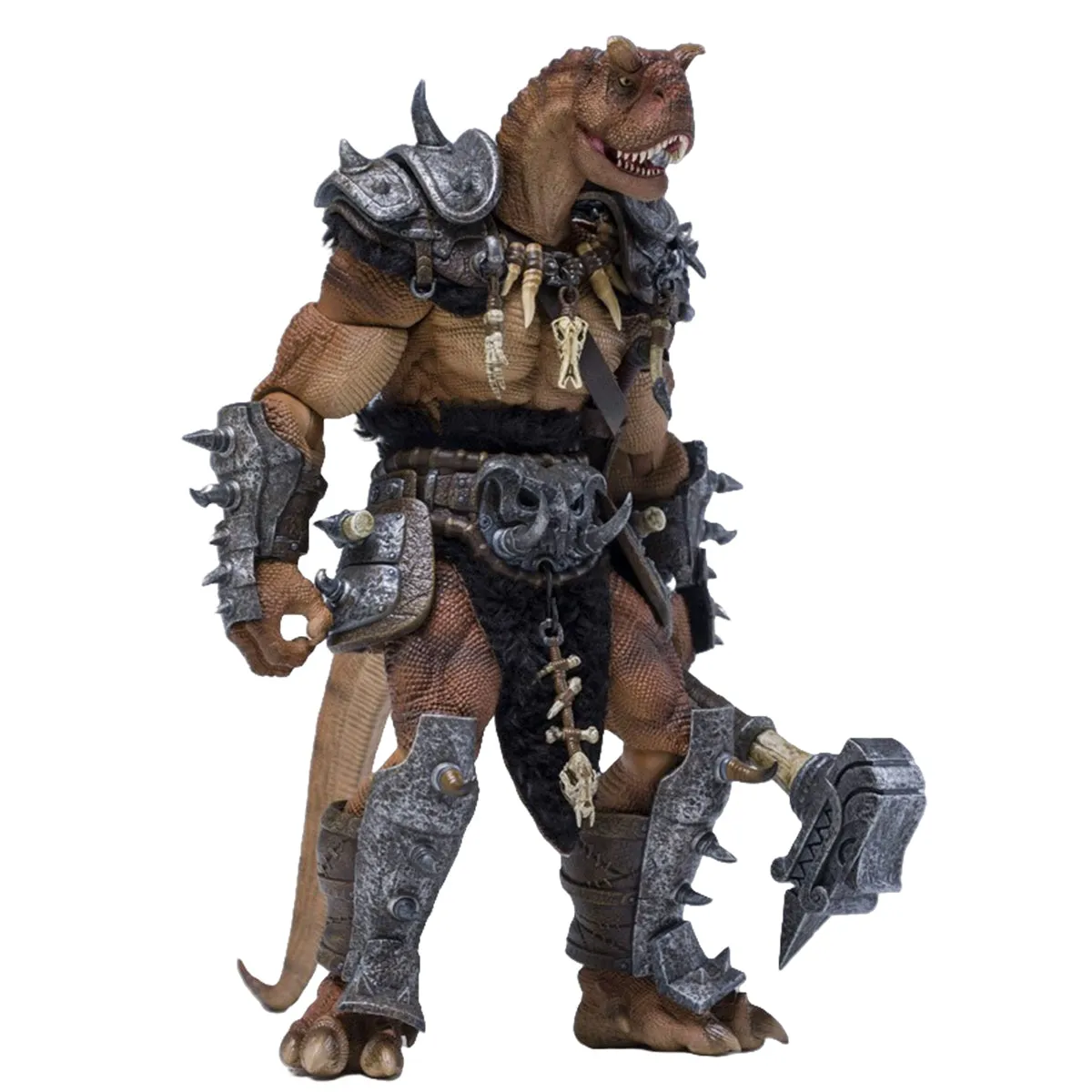 HiPlay AXYTOYS Dinosaur Battlefield Carnotaurus Action Figure Brown Color